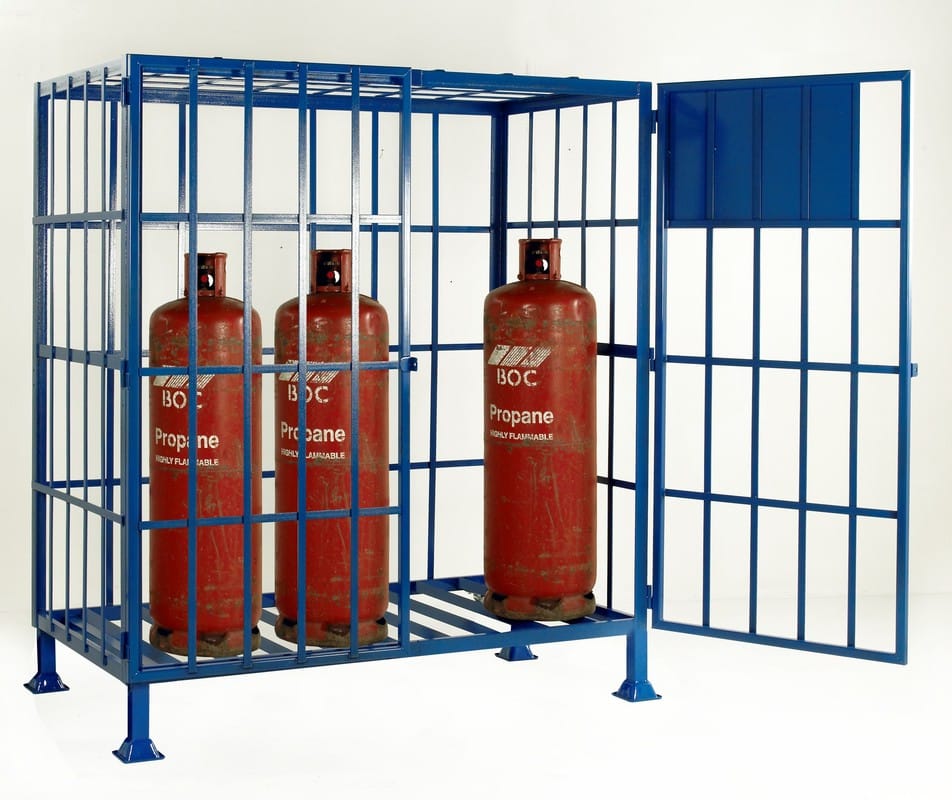 Al-Safrik Steel Storage Cage, Storage Case