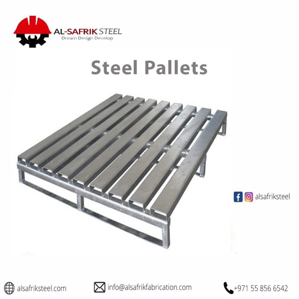 Al-Safrik Steel Pallets