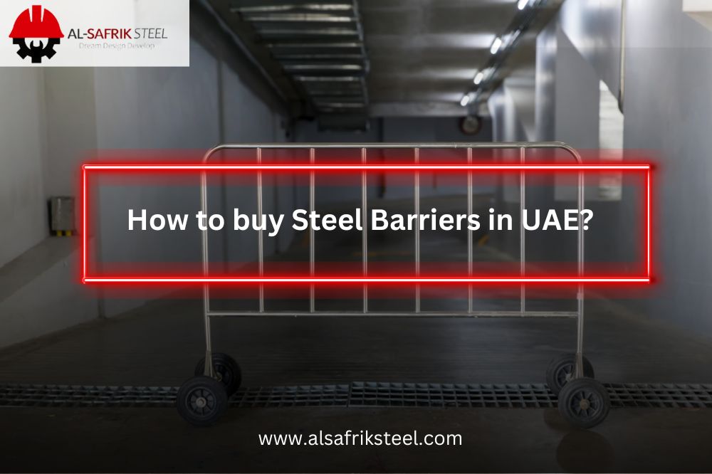Steel barriers in uae
