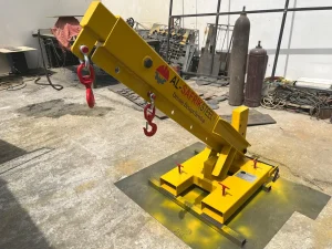 Forklift jib crane in abu dhabi
