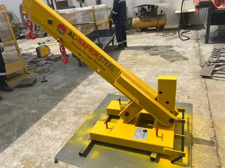 Forklift jib attachment in uae