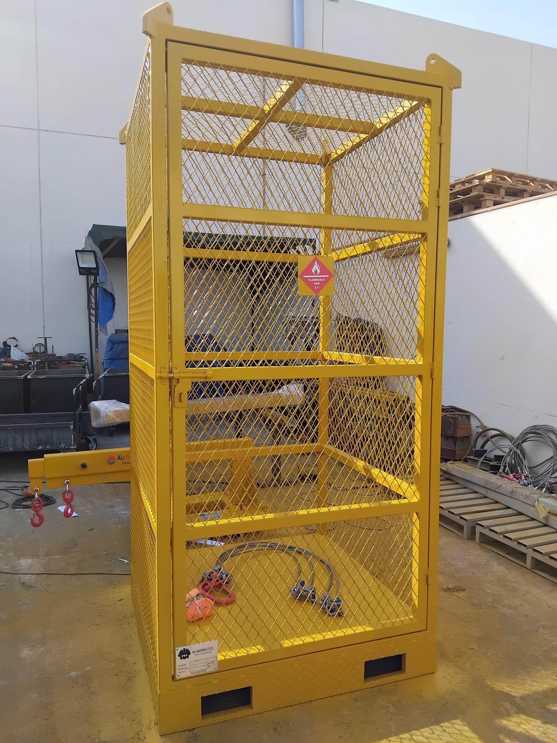 Gas Cylinder Cage