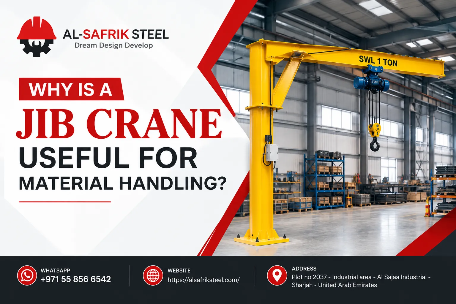 Jib Crane Material Handling